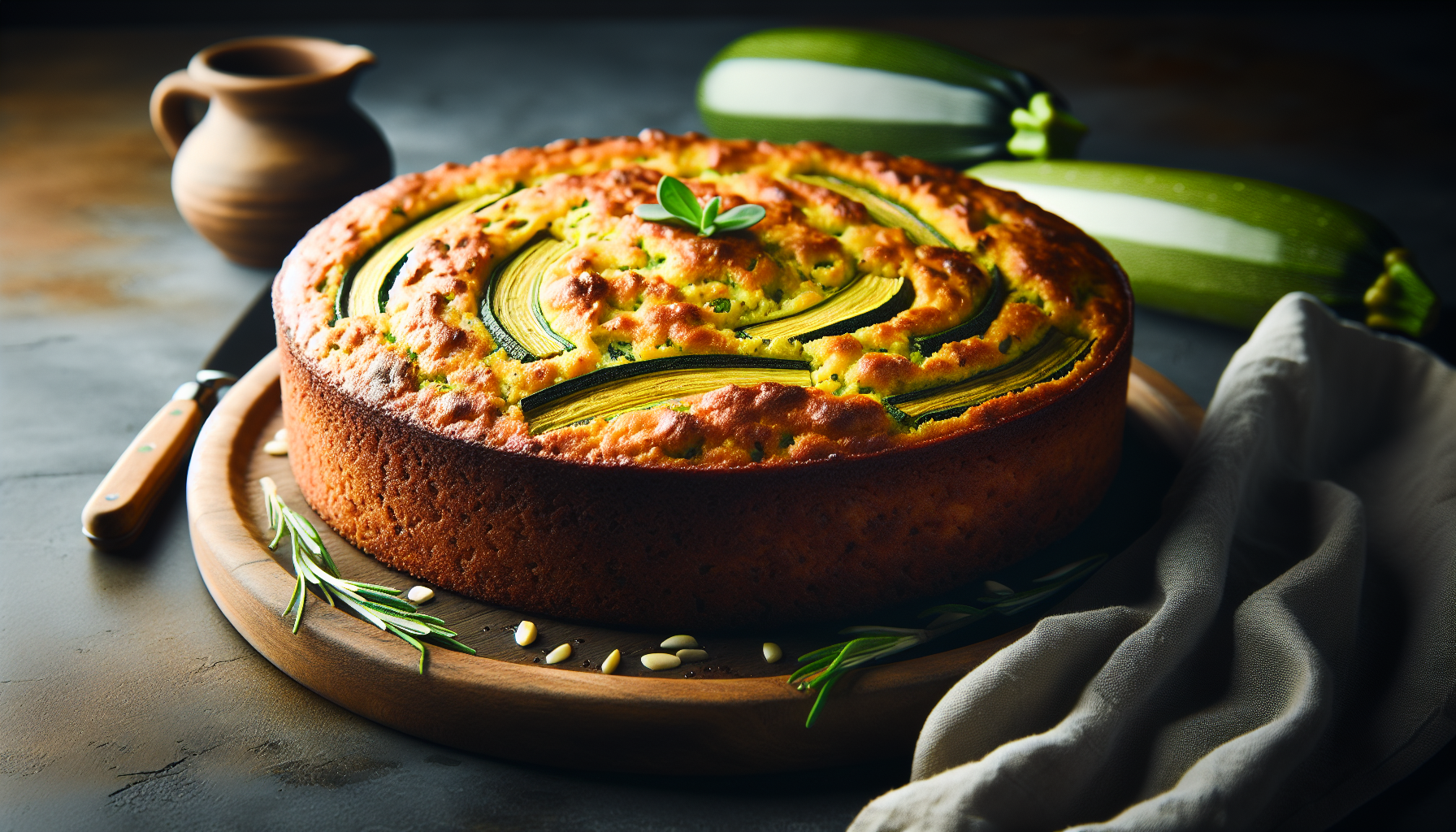 torta di zucchine al forno